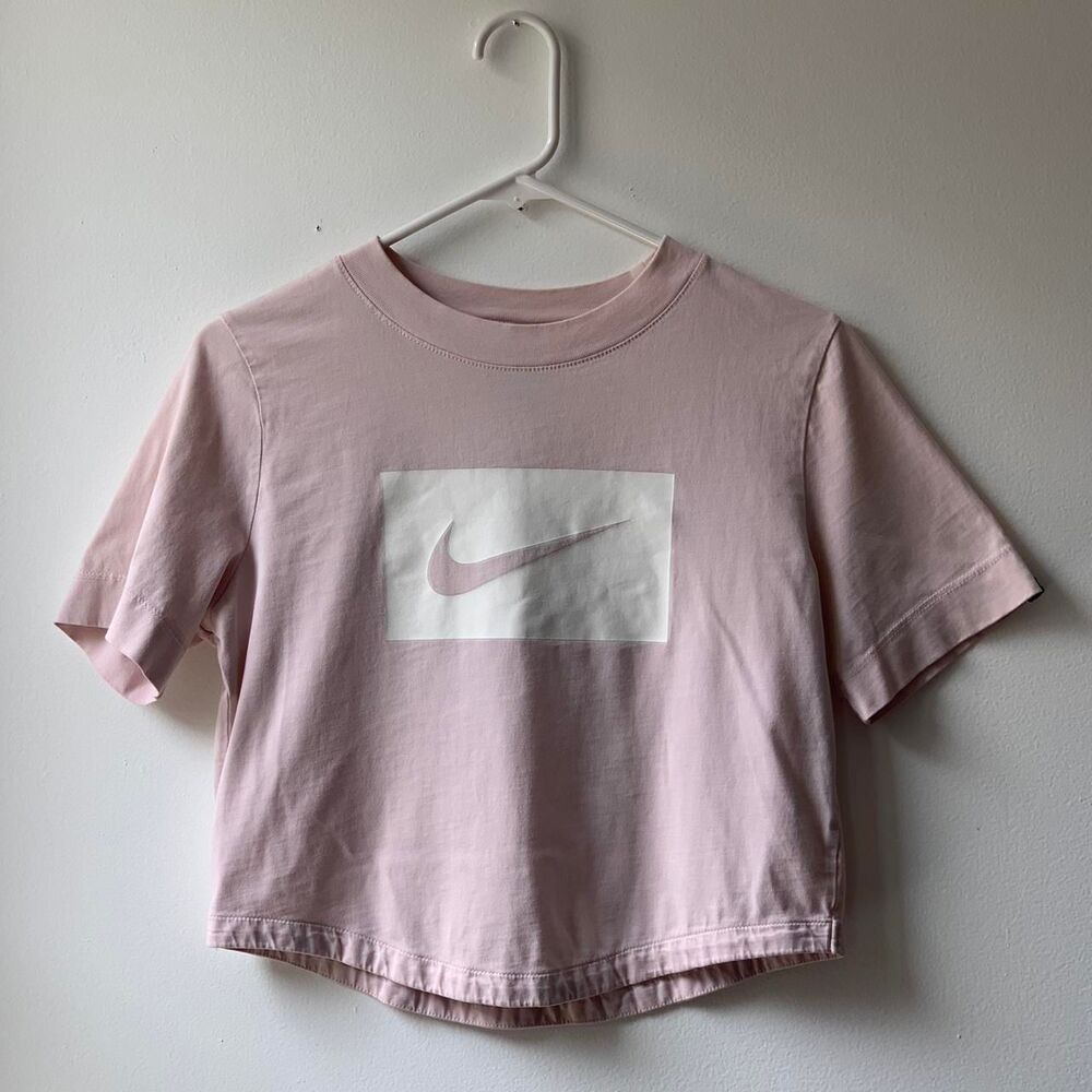 Nike Pink 90s Cropped t-shirt